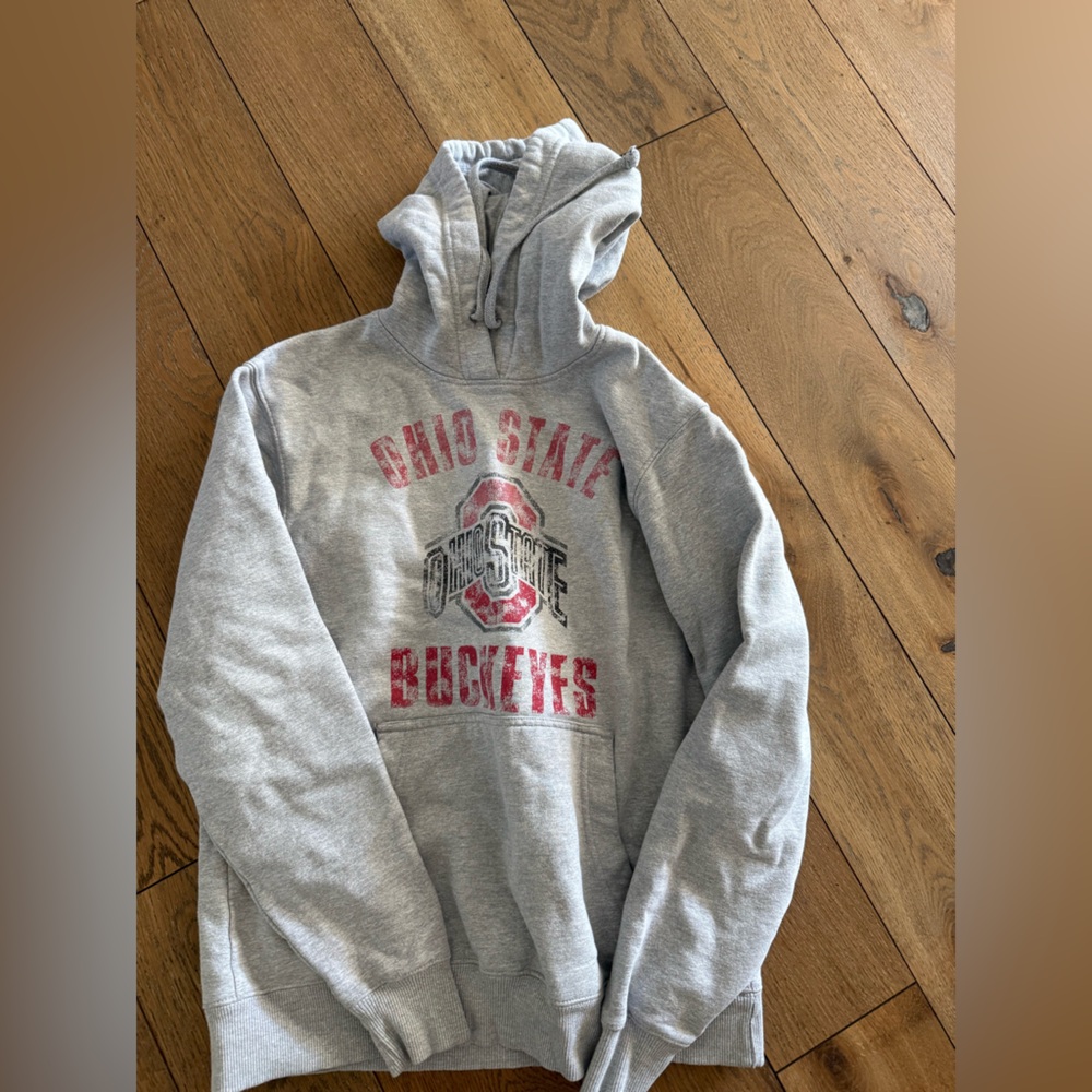 Ohio State Buckeyes Gray Hoodie